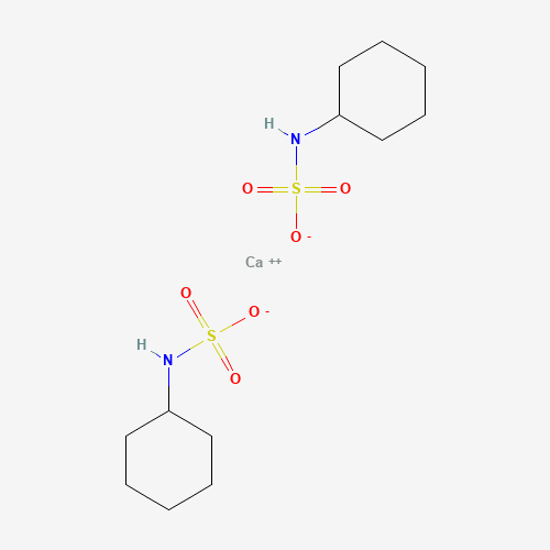 Chemical structure of Calcium cyclamate, from PubChem compound 8752