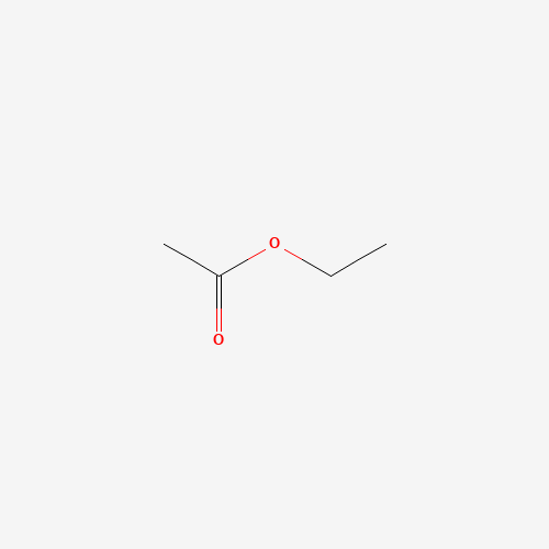 Chemical structure of Ethyl acetate, from PubChem compound 8857