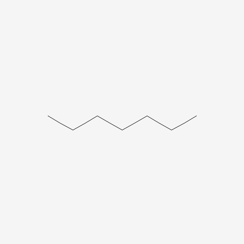 Chemical structure of Heptanes, from PubChem compound 8900