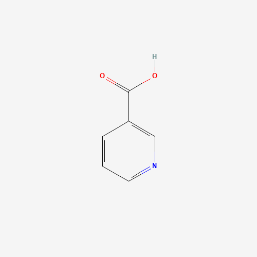 Chemical structure of Niacin, from PubChem compound 938