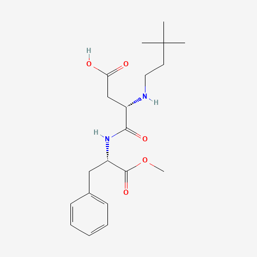 Chemical structure of Neotame, from PubChem compound 9810996