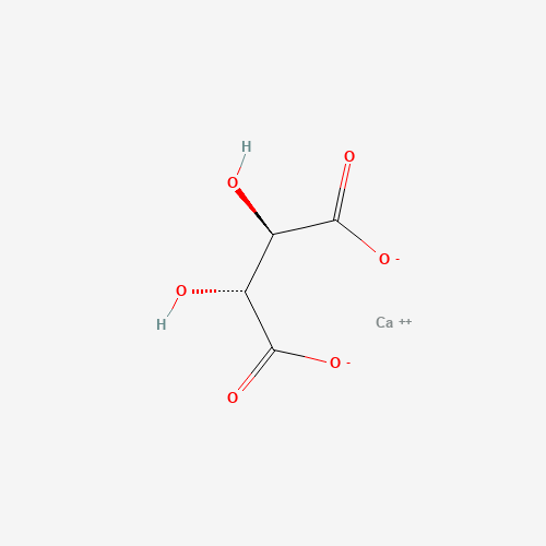Chemical structure of Calcium tartrate, from PubChem compound 9815471